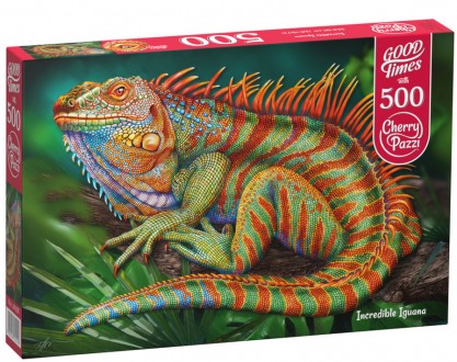Пазл Невероятная игуана 500 элементов CherryPazzi. Вінниця. фото 1 Пазл Невероятная игуана 500 элементов CherryPazzi. Вінниця. фото 1