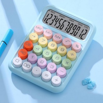 Компактный стильный калькулятор для вычислений KK 2280 с большими цифрами и круг. Київ. фото 1 Компактный стильный калькулятор для вычислений KK 2280 с большими цифрами и круг. Київ. фото 1