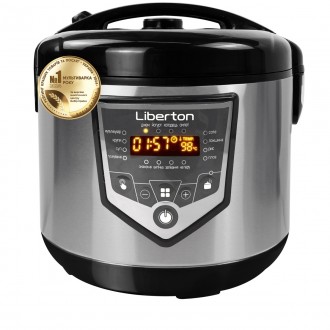 Мультиварка Liberton LMC-3112 900 Вт чорна. Київ. фото 1 Мультиварка Liberton LMC-3112 900 Вт чорна. Київ. фото 1