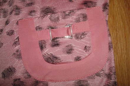 Красивый элегантный женский блузон на пуговицах в нежный розовый пудровый цвет, . . фото 10