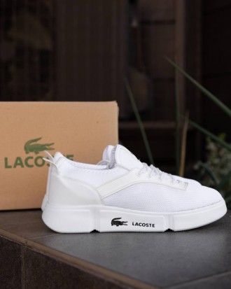 Кросівки літні Lacoste сітка колір: білий . Львов. фото 1 Кросівки літні Lacoste сітка колір: білий . Львов. фото 1