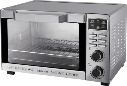Електропіч Liberton LEO-501E Inox 50 л срібляста. Київ. фото 1 Електропіч Liberton LEO-501E Inox 50 л срібляста. Київ. фото 1