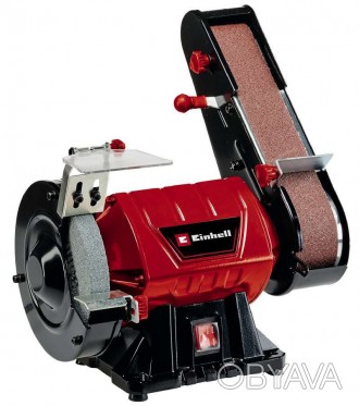 РОЗПРОДАЖ! Потужне точило дисково-стрічкове (точило-гріндер) Einhell TC-US 350 :