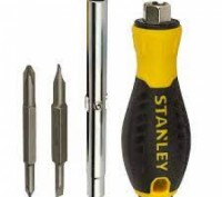 РОЗПРОДАЖ! Якісна викрутка - набір 6 Way з трьома змінними бітами STANLEY 0-68-0. Одеса. фото 1 РОЗПРОДАЖ! Якісна викрутка - набір 6 Way з трьома змінними бітами STANLEY 0-68-0. Одеса. фото 1