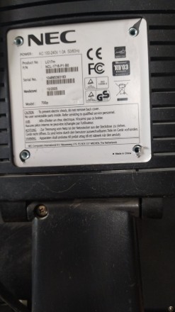 17" LCD б/у монитор NEC LC17m. Харьков. фото 1 17" LCD б/у монитор NEC LC17m. Харьков. фото 1