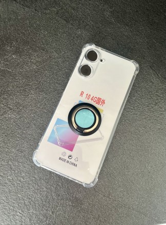 Прозрачный чехол с кольцом для Realme 10 4G. Київ. фото 1 Прозрачный чехол с кольцом для Realme 10 4G. Київ. фото 1