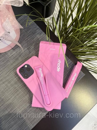 Чехол Rhode на iPhone 11 в коробке с блеском для губ в цвете Shortcake
Идет з бл. . фото 6