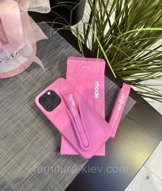 Чехол Rhode на iPhone 11 в коробке с блеском для губ в цвете Shortcake
Идет з бл. . фото 7