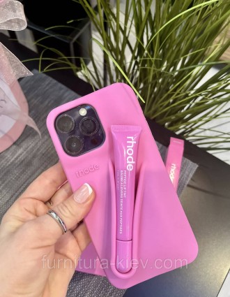 Чехол Rhode на iPhone 11 в коробке с блеском для губ в цвете Shortcake
Идет з бл. . фото 8