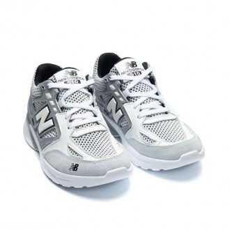 Кросівки чоловічі New Balance Grey-White нубук-сітка. Київ. фото 1 Кросівки чоловічі New Balance Grey-White нубук-сітка. Київ. фото 1