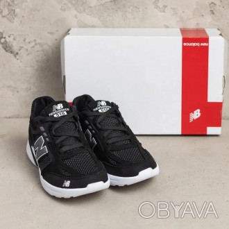 Кроссовки мужские New Balance Olive кожа-сетка 44