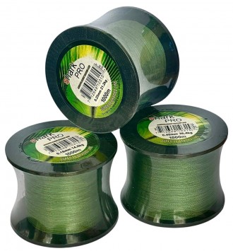 Шнур плетений Shark Pro Green 0.16 мм 1000 м. Харків. фото 1 Шнур плетений Shark Pro Green 0.16 мм 1000 м. Харків. фото 1