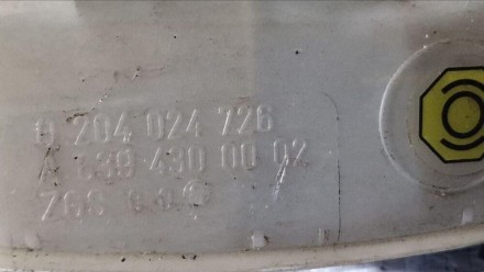 Головний тормозний циліндр в зборі з бачком 2.2 CDI 2003-2010 A0004316901, A6394. . фото 3