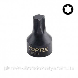 Головка TORX TOPTUL T10 1/4" (цільна) BCFB0810. Одеса. фото 1 Головка TORX TOPTUL T10 1/4" (цільна) BCFB0810. Одеса. фото 1