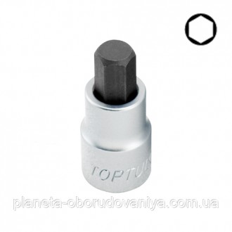 Торцева насадка HEX TOPTUL 6 мм 55 мм 1/2" BCDA1606. Одеса. фото 1 Торцева насадка HEX TOPTUL 6 мм 55 мм 1/2" BCDA1606. Одеса. фото 1