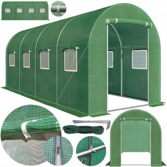 Теплиця парник 10м² 400x250 см GREENHOUSE | Польща. Коломия. фото 1 Теплиця парник 10м² 400x250 см GREENHOUSE | Польща. Коломия. фото 1