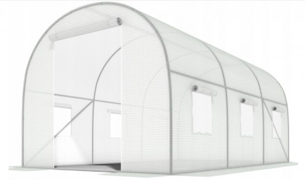 Садова теплиця парник LEOBRO Garden 6м2 White (LB-6M19W). Коломия. фото 1 Садова теплиця парник LEOBRO Garden 6м2 White (LB-6M19W). Коломия. фото 1