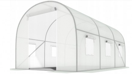 Посилена садова теплиця парник LEOBRO Garden 10м2 White (LB-10M25W). Коломия. фото 1 Посилена садова теплиця парник LEOBRO Garden 10м2 White (LB-10M25W). Коломия. фото 1