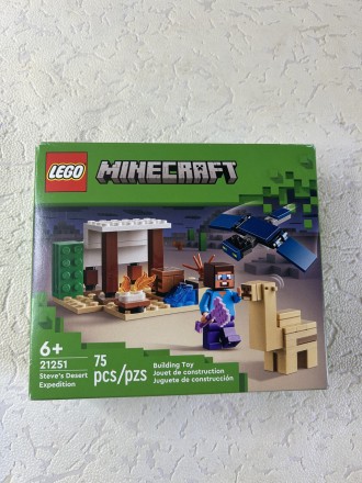 Конструктор LEGO MINECRAFT Steves Desert Expedition 21251. Харьков. фото 1 Конструктор LEGO MINECRAFT Steves Desert Expedition 21251. Харьков. фото 1