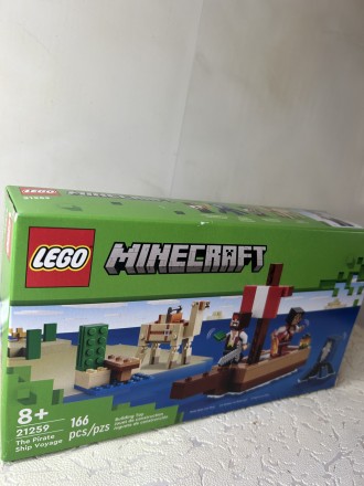 Конструктор LEGO MINECRAFT The PIRATE SHIP VOYAGE Пират Корабль Путешествие 166 . Харьков. фото 1 Конструктор LEGO MINECRAFT The PIRATE SHIP VOYAGE Пират Корабль Путешествие 166 . Харьков. фото 1