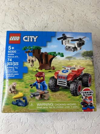 Конструктор LEGO WILDIFE RESCUE ATY вездеход и дикая природа на 74 детали. Харьков. фото 1 Конструктор LEGO WILDIFE RESCUE ATY вездеход и дикая природа на 74 детали. Харьков. фото 1