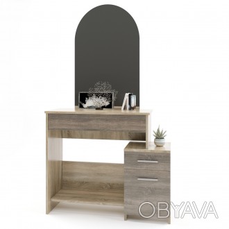 Трюмо-1 комплект для спальни Эверест сонома+трюфель (DTM-2460)