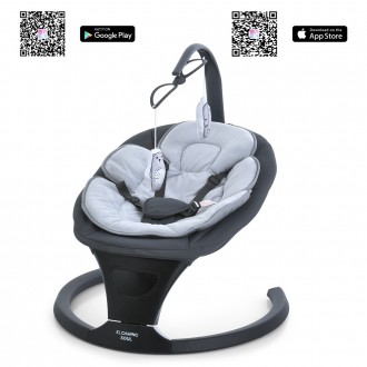 Укачивающий центр качель ME 1175 SOUL Dark Gray Убаюкивающий центр-шезлонг. Одеса. фото 1 Укачивающий центр качель ME 1175 SOUL Dark Gray Убаюкивающий центр-шезлонг. Одеса. фото 1