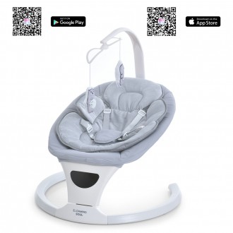 Укачивающий центр качель ME 1175 SOUL Light Gray Убаюкивающий центр-шезлонг. Одеса. фото 1 Укачивающий центр качель ME 1175 SOUL Light Gray Убаюкивающий центр-шезлонг. Одеса. фото 1