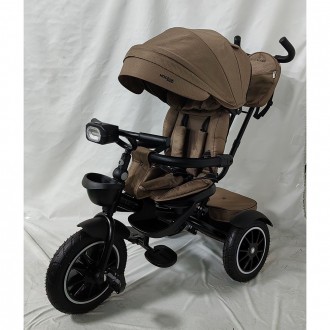 Детский трехколесный велосипед коляска ME 1193 MODENA Beige Praline поворотное с. Одесса. фото 1 Детский трехколесный велосипед коляска ME 1193 MODENA Beige Praline поворотное с. Одесса. фото 1