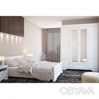 Комплект модульный в спальню Гербор Клео Белый (GRB-1461)