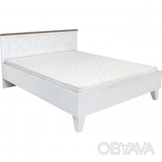 Кровать двуспальная (с основанием под матрас) Гербор Тина LOZ160 160x200 см Сосн