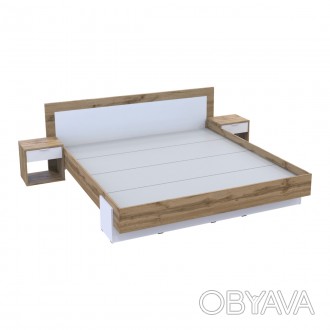 Комплект в спальню Doros Hugo 3 Дуб тахо/Белый (DRS-011326)