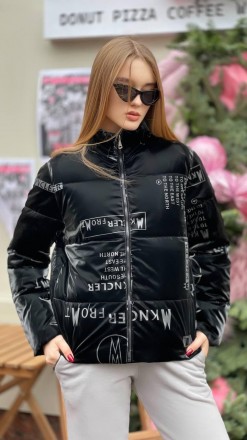 Куртка женская зимняя черная П996. Запорожье. фото 1 Куртка женская зимняя черная П996. Запорожье. фото 1