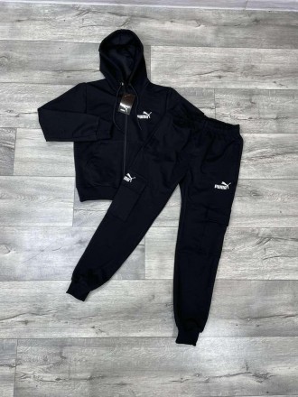 Весенний спортивный костюм пума для мальчика, детский черный комплект puma для п. Харьков. фото 1 Весенний спортивный костюм пума для мальчика, детский черный комплект puma для п. Харьков. фото 1