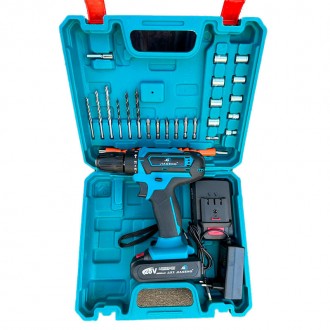 Шурупокрут акумуляторний із набором інструментів Cordless Drill 25V — CD-2301. Одеса. фото 1 Шурупокрут акумуляторний із набором інструментів Cordless Drill 25V — CD-2301. Одеса. фото 1