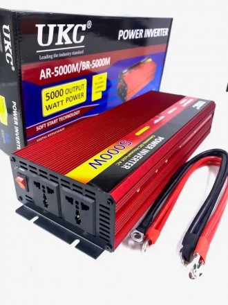 Перетворювач автомобільний інвертор UKC 5000 Ватів 12V-220V AR-5000. Одеса. фото 1 Перетворювач автомобільний інвертор UKC 5000 Ватів 12V-220V AR-5000. Одеса. фото 1