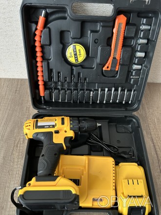 Шуруповерт DeWALT (18V, 2Ah) Аккумуляторный шуруповерт Девалт