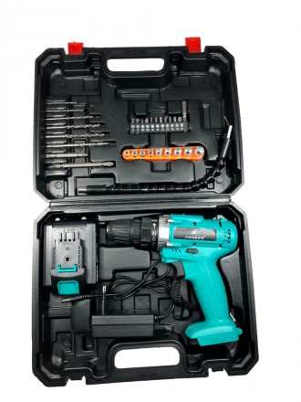 Шурупокрут акумуляторний із набором інструментів,1 акумулятор Cordless Drill CD-2488. Одеса. фото 1 Шурупокрут акумуляторний із набором інструментів,1 акумулятор Cordless Drill CD-2488. Одеса. фото 1