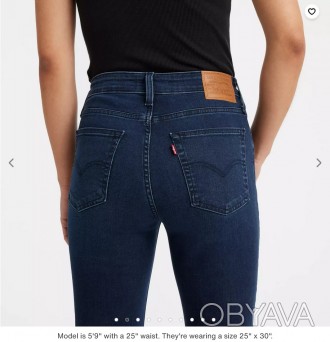 Levi's 724 Premium HIGH RISE SLIM STRAIGHT WOMEN'S JEANS W31L32