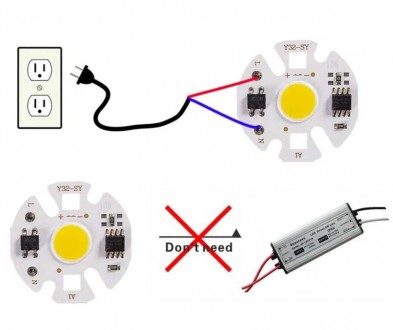 Світлодіодна матриця 7w ват 220в LED COB. Хмельницкий. фото 1 Світлодіодна матриця 7w ват 220в LED COB. Хмельницкий. фото 1