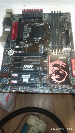 Материнская плата MSI Z97-G45 Gaming. Кам'янське. фото 1 Материнская плата MSI Z97-G45 Gaming. Кам'янське. фото 1