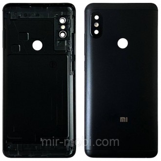 Задняя крышка Xiaomi Redmi Note 5, Note 5 Pro MEI7S MEI7 (черная со стеклом каме. Бородянка. фото 1 Задняя крышка Xiaomi Redmi Note 5, Note 5 Pro MEI7S MEI7 (черная со стеклом каме. Бородянка. фото 1