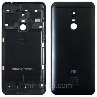 Задняя крышка Xiaomi Redmi 5 Plus MEG7 (черная Original New со стеклом камеры). Бородянка. фото 1 Задняя крышка Xiaomi Redmi 5 Plus MEG7 (черная Original New со стеклом камеры). Бородянка. фото 1