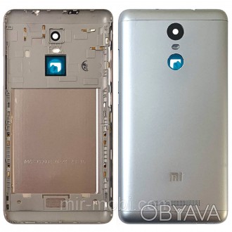 Задня кришка Xiaomi Redmi Note 3 Pro (сіра оригінал Китай)