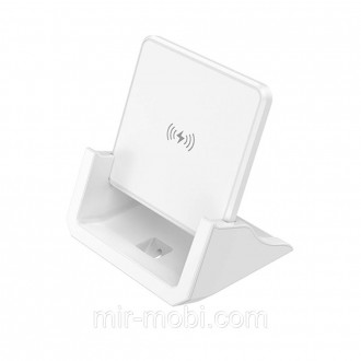 Безпровідний зарядний пристрій Borofone BQ20, 15W, White. Бородянка. фото 1 Безпровідний зарядний пристрій Borofone BQ20, 15W, White. Бородянка. фото 1