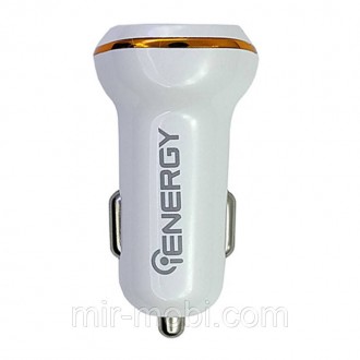 Автомобільний зарядний пристрій iEnergy CA-02, 2.1A, 2USB, White. Бородянка. фото 1 Автомобільний зарядний пристрій iEnergy CA-02, 2.1A, 2USB, White. Бородянка. фото 1