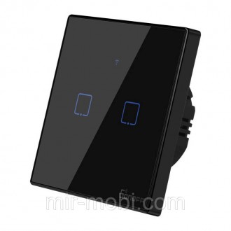 Розумний сенсорний Wi-Fi перемикач Sonoff T3EU2C-TX. Бородянка. фото 1 Розумний сенсорний Wi-Fi перемикач Sonoff T3EU2C-TX. Бородянка. фото 1