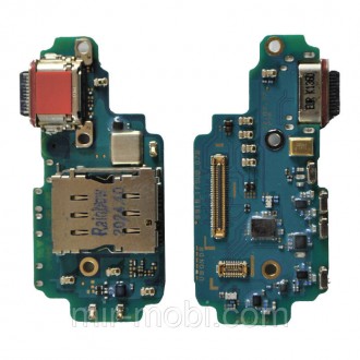 Samsung Galaxy S23 Ultra SM-S918 нижня плата з роз'ємом зарядки, мікрофоном та SIM-конектором. Бородянка. фото 1 Samsung Galaxy S23 Ultra SM-S918 нижня плата з роз'ємом зарядки, мікрофоном та SIM-конектором. Бородянка. фото 1