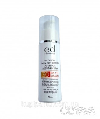 ED Cosmetics Денний сонцезахисний крем SPF 30