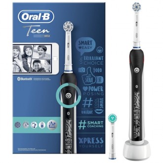 Електрична зубна щітка Oral-B Teen Black Bluetooth D601.523.3. Дніпро. фото 1 Електрична зубна щітка Oral-B Teen Black Bluetooth D601.523.3. Дніпро. фото 1
